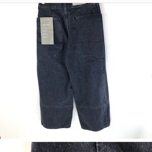 Everlane Womens The Way-High Gardener Cropped Jean Washed Black 28